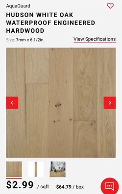 Waterproof Engineered Hardwood Flooring