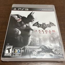 Batman Arkham City PlayStation 3 