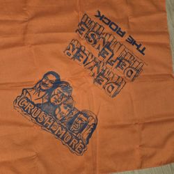 Vintage 1986 Crushmore Broncos Bandana 
