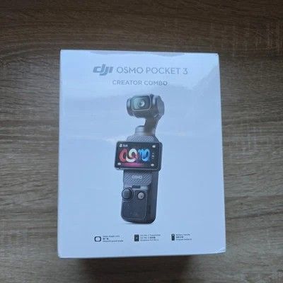 DJI Osmo Pocket 3 Creator Combo - Black Brand New sealed