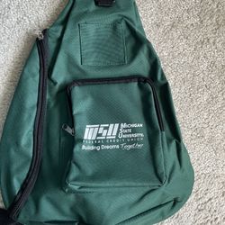 New! Sling One Shoulder Crossbody Backpack Bag - Trendy - Greens