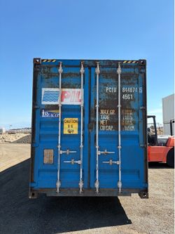 40 FOOT USED HC 9’6 TALL WIND WATER TIGHT SHIPPING CONTAINER