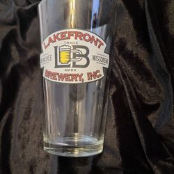 Lakefront Brewery, Inc Clear Glass 6” Tumbler