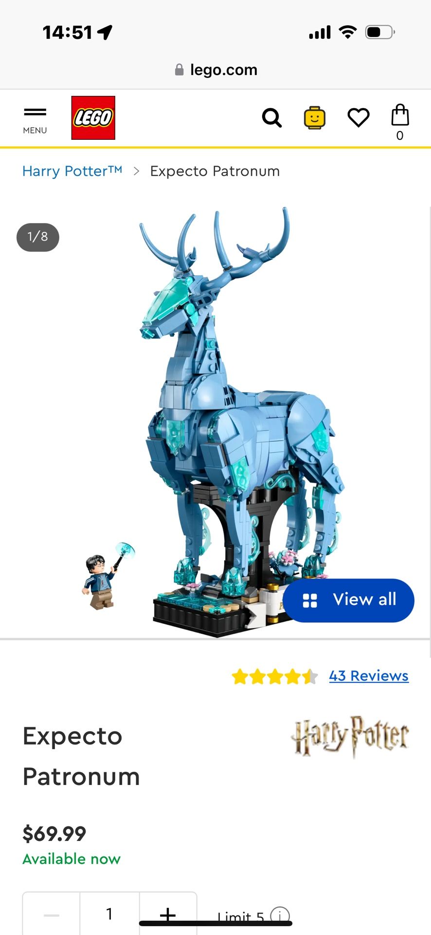Harry Potter Lego-Expecto Patronum