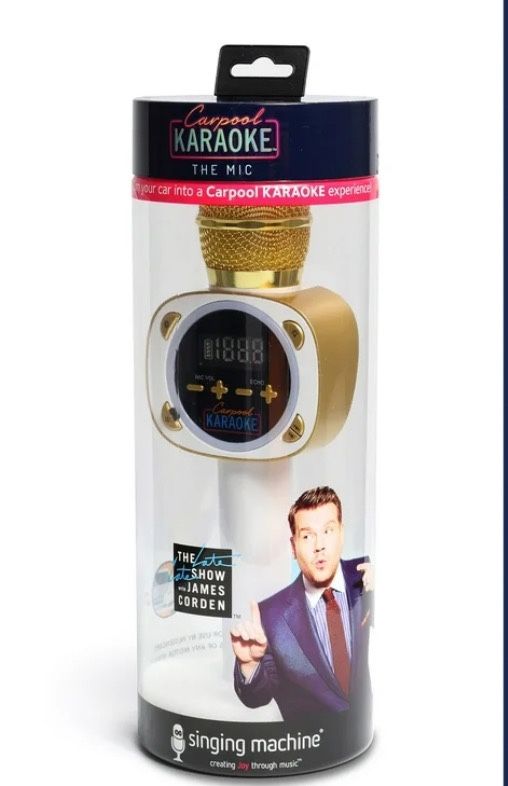 Carpool Karaoke microphone