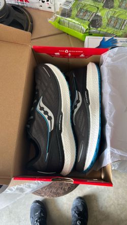 Skechers memory foam size 10.5 and Saucony tennis running shoe man brand new Nike adidas puma