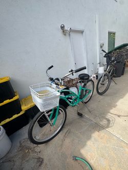 2 His and Hers Electra Beach Cruiser Bicycles - Great Condition