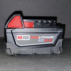 Milwaukee M18 Lithium Ion XC 5.0Ah Battery 