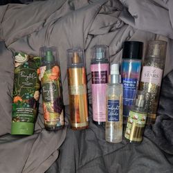 Various Bath & Body Sprays