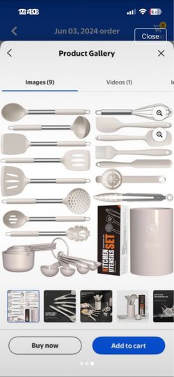 Kitchen utensils