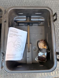 Craftsman Left Hand Circular Saw