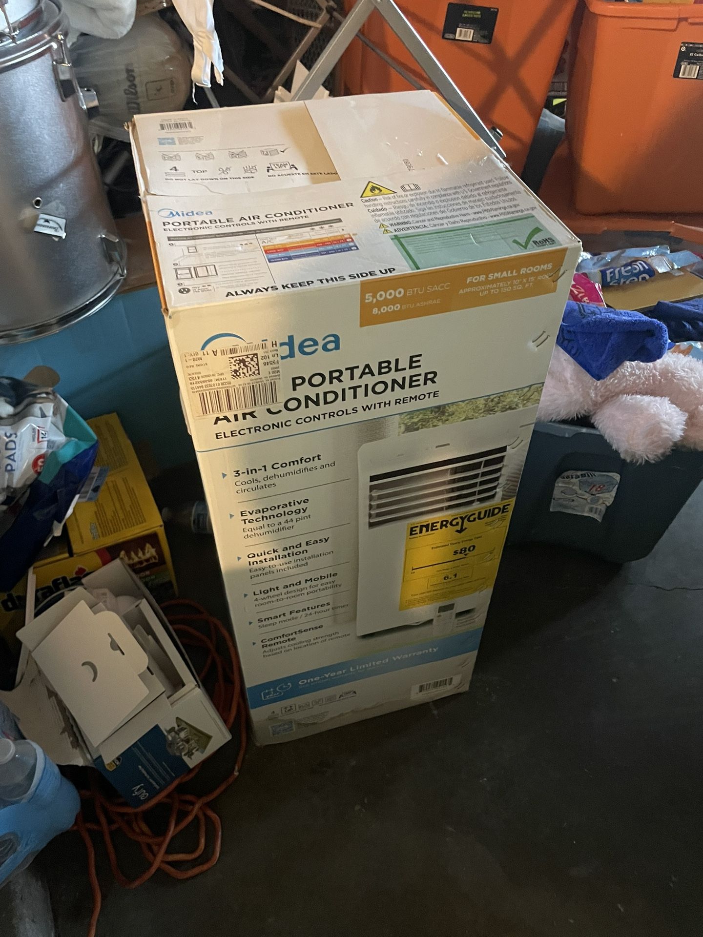 Midee PORTARE AIR CONDITIONER Portable Air Conditioner New In Box