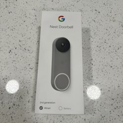 Google Nest Doorbell (WIRED)  (2nd Generation) LOCAL ONLY