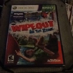 XBox 360 Kinect Wipe Out in the zone game