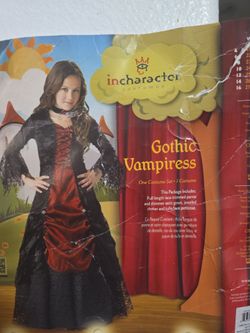 kids Gothic Vampiress costume