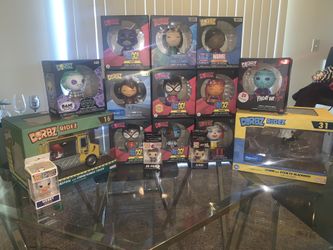 Funko pop dorbz and dorbz rides