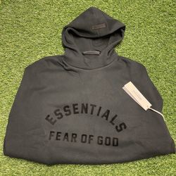 Essential Hoodie Black 