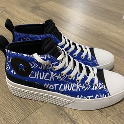 Converse All-Star UNT1T1L3D Mid “Not A Chuck” Blue and White Unisex