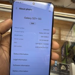 Samsung Galaxy S21+ Plus 128gb Unlocked Black 