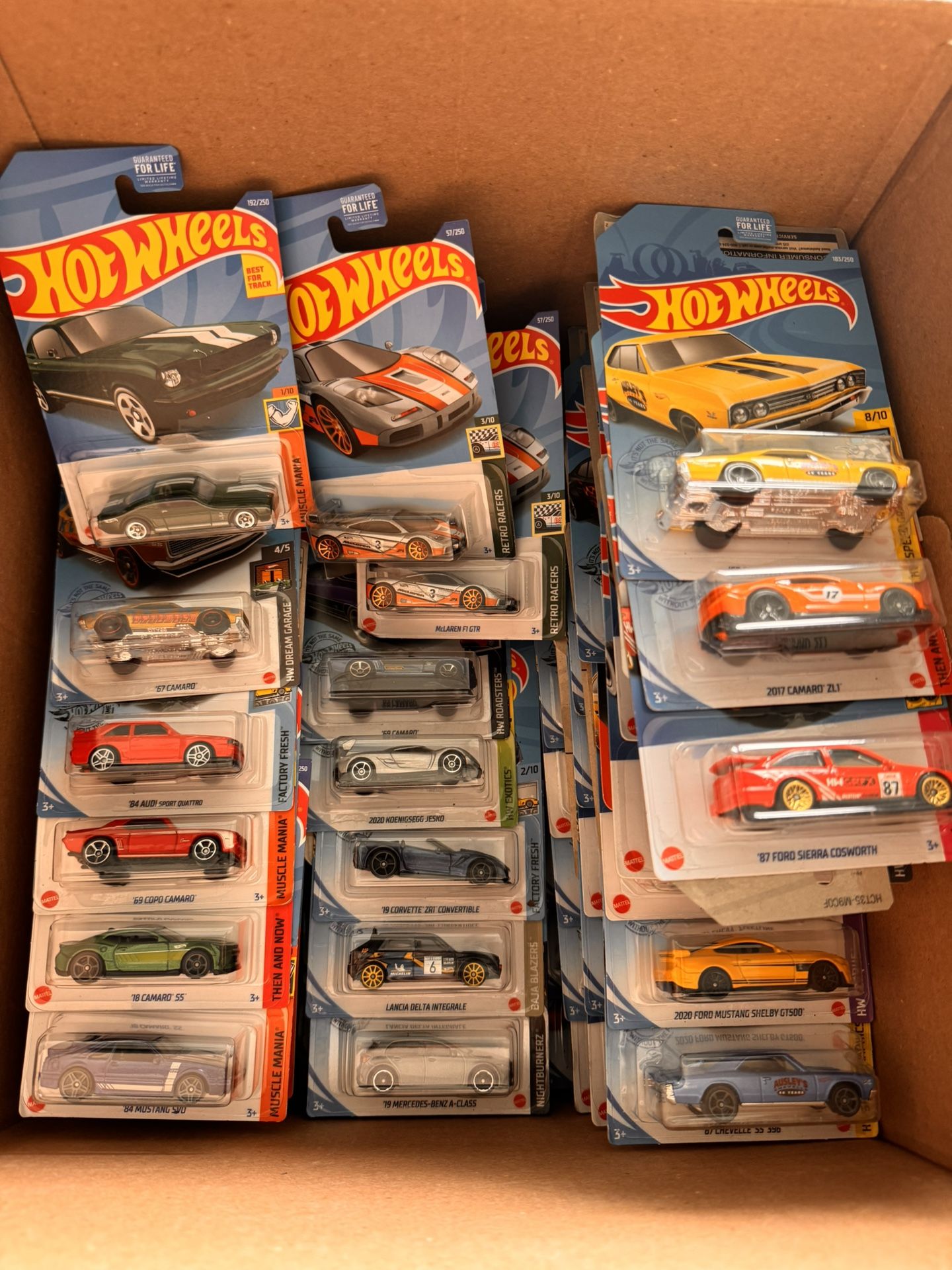 Hot Wheels Car lot