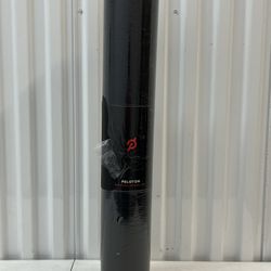 Peloton Reversible Yoga Workout Mat Black Red 5mm 71” X 26” 100% Natural Rubber