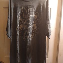 Extra Large Skeleton And Dice T-shirt