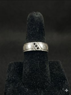 10k White Gold Ring