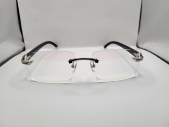Cartier Rimless Glasses(Clear)Buffs
