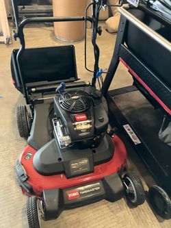 TORO Timemaster Dual Force 30” Gas Self Propelled Lawnmower(See & Click On Pictures). Stil In Good Condition And It Works