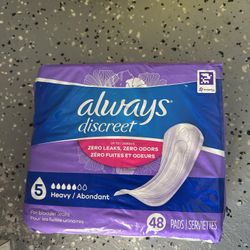 Always Discreet 48 Pads