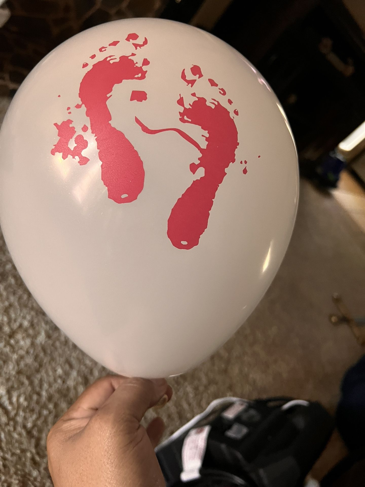 Bloody Feet Balloons 100ct