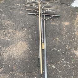 Aluminum Rakes -4 Pieces