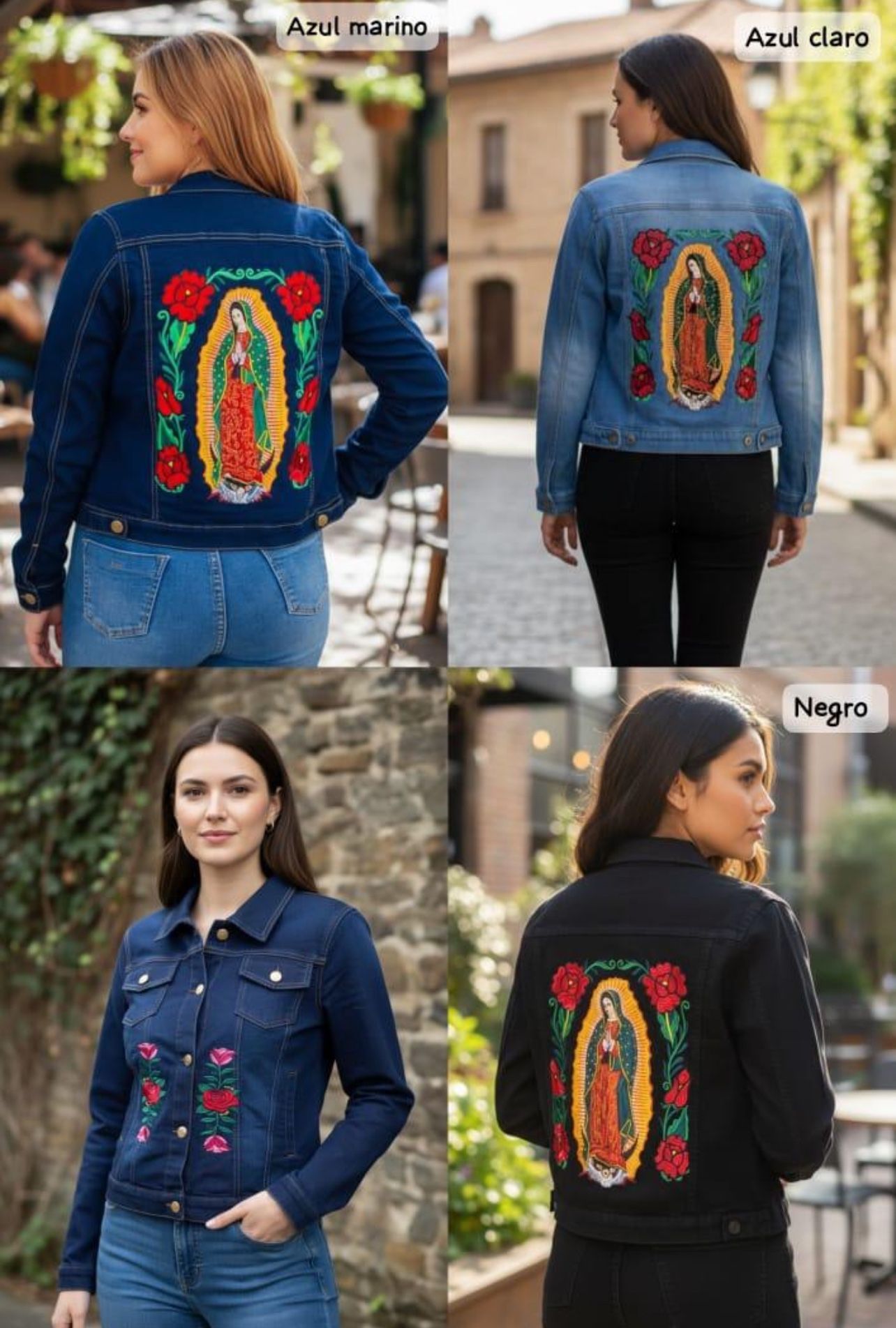 Virgin de Guadalupe Jackets - Chaquetas, Virgen de Guadalupe