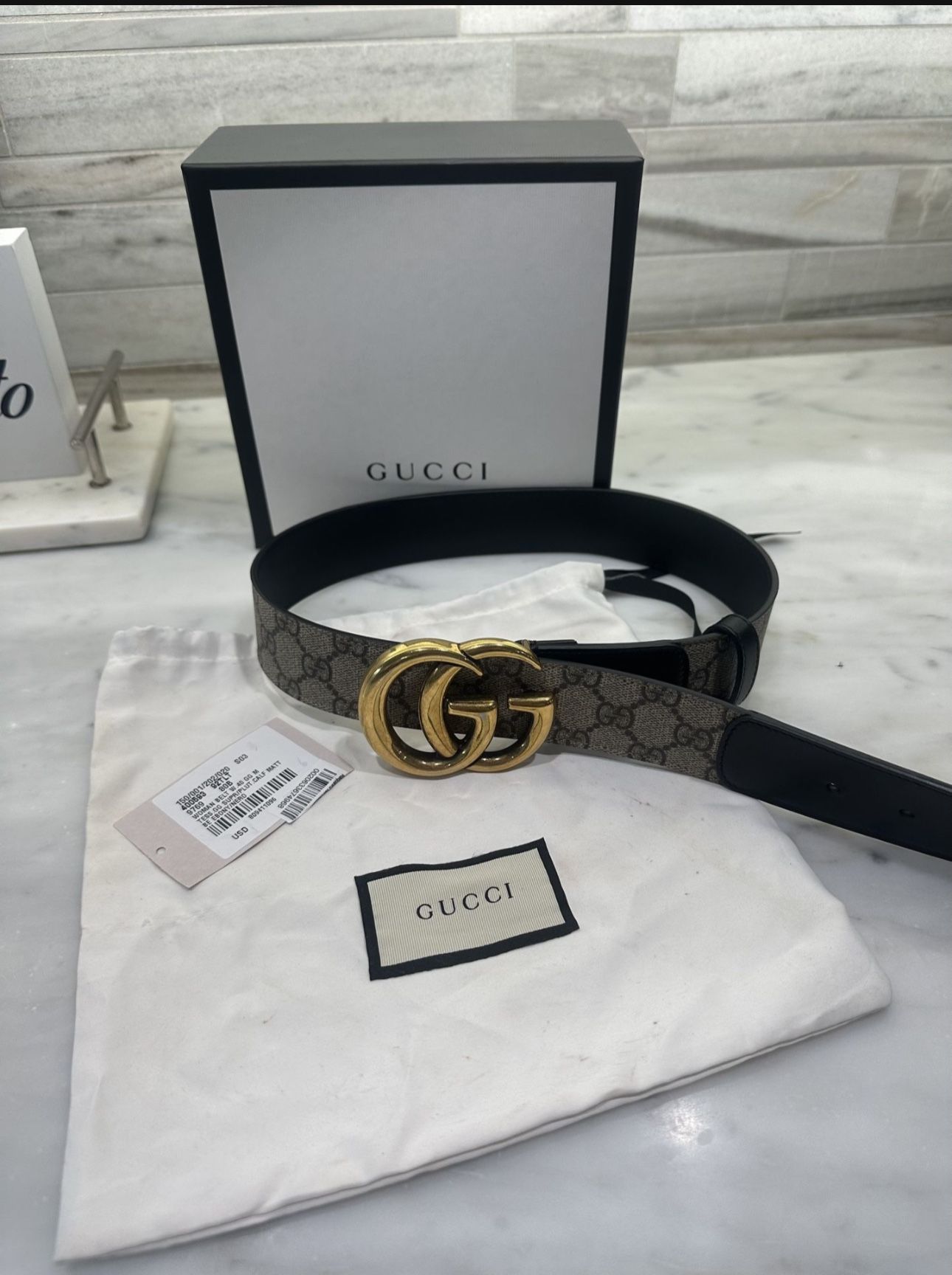 Women Gucci Double Belt