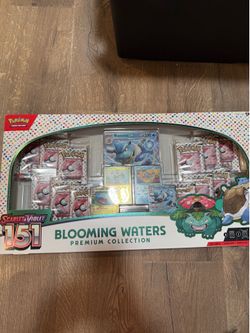 151 Blooming Waters Premium Collection new sealed pokemon