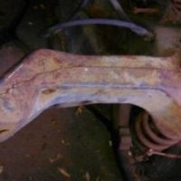 1972 72 Buick Skylark driver side A body engine frame horn