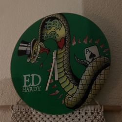 Ed Hardy Wall Clock