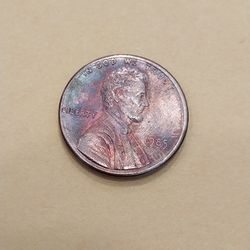 1985 One Cent Penny, FREE SHIPPING 