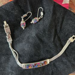 Brighton Earrings And Bracelet Set