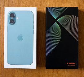 Like New Apple iPhone 16 Plus (Teal) Unlocked 128 GB  in excellent pristine condition