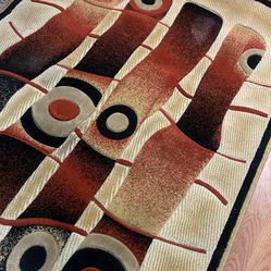 Multi-colored Abstract Rug