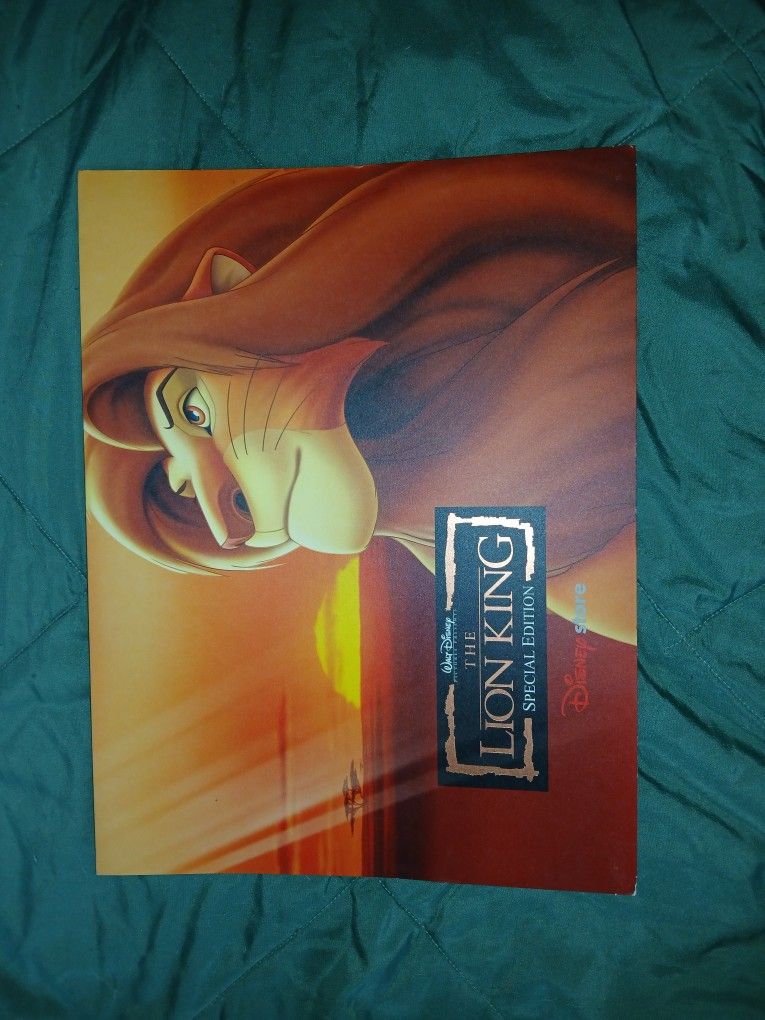 Disney Official Lion King Lithographs
