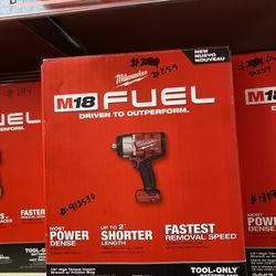 Milwaukee M18 Fuel 1/2” Impact Wrench High Torque 