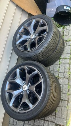 Dodge 20" Wheels and Tires 245/45R20