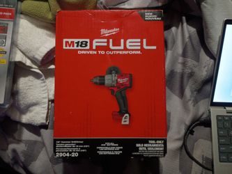 M18 Fuel 1/2" Hammer Drill/Driver
