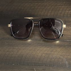 Prada Linea Rossa Men’s Sunglasses  With Case & Box