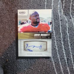 Dallas Cowboys Autographed Rookie Card 