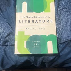 The Norton Introduction To Literature Textbook 14th Edition