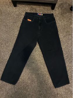 Empire Baggy Jeans Size 32 – Black