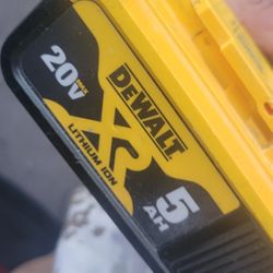 Dewalt 5AH BATTERIES FOR$50 OBO